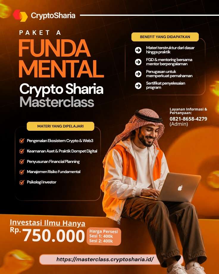 Poster Paket A Pondasi Crypto & Financial Planning